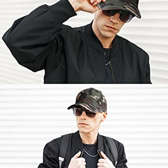 Military Camo Baseball Cap Adjustable Tactical Hat Outdoor Sports Unisex